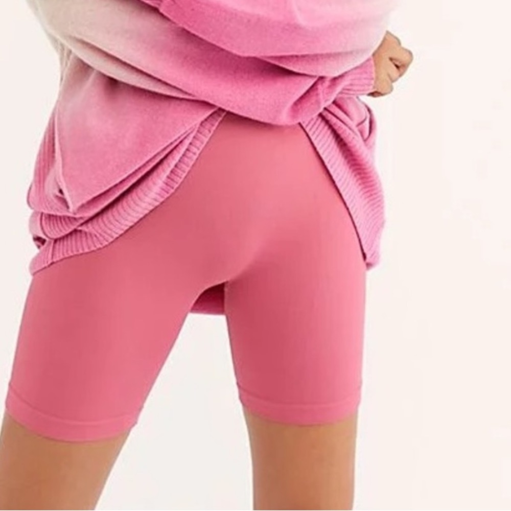 Free People Seamless Rib Lightweight Bike Shorts